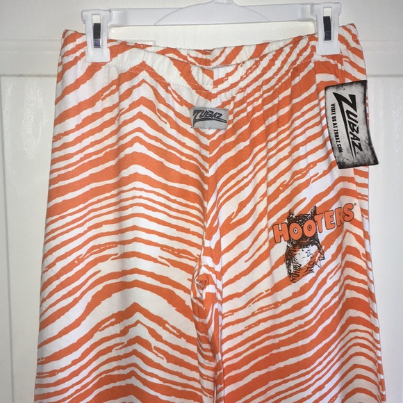 B11 New Hooters Girl Rare Vintage Unisex Animal Print Zubaz Pants W/Flaw Size Xs - Picture 6 of 12